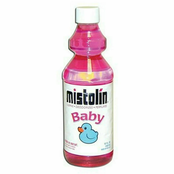 Mistolin Scented All-Purpose Cleaner Concentrated Liquid Professional Strength (Baby,28 Fl Oz,2 Qty)