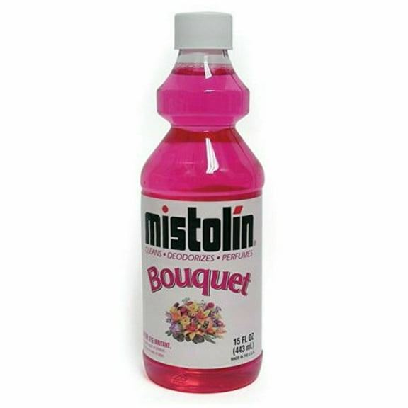 Mistolin Scented All-Purpose Cleaner Concentrated Liquid Professional Strength (Bouquet,15 Fl Oz,2 Qty)