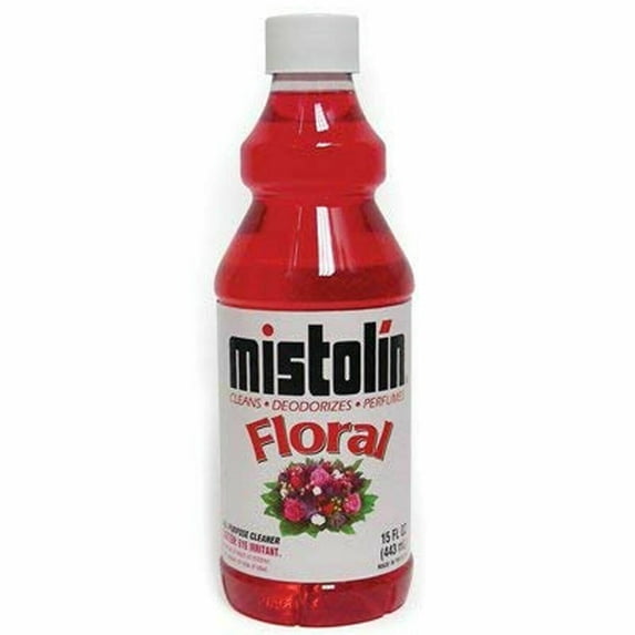 Mistolin Scented All-Purpose Cleaner Concentrated Liquid Professional Strength (Floral,15 Fl Oz,1 Qty)