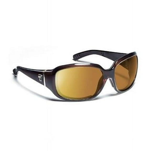 Mistral Sharp View Clear Sunglasses - Chocolate - Small & Large