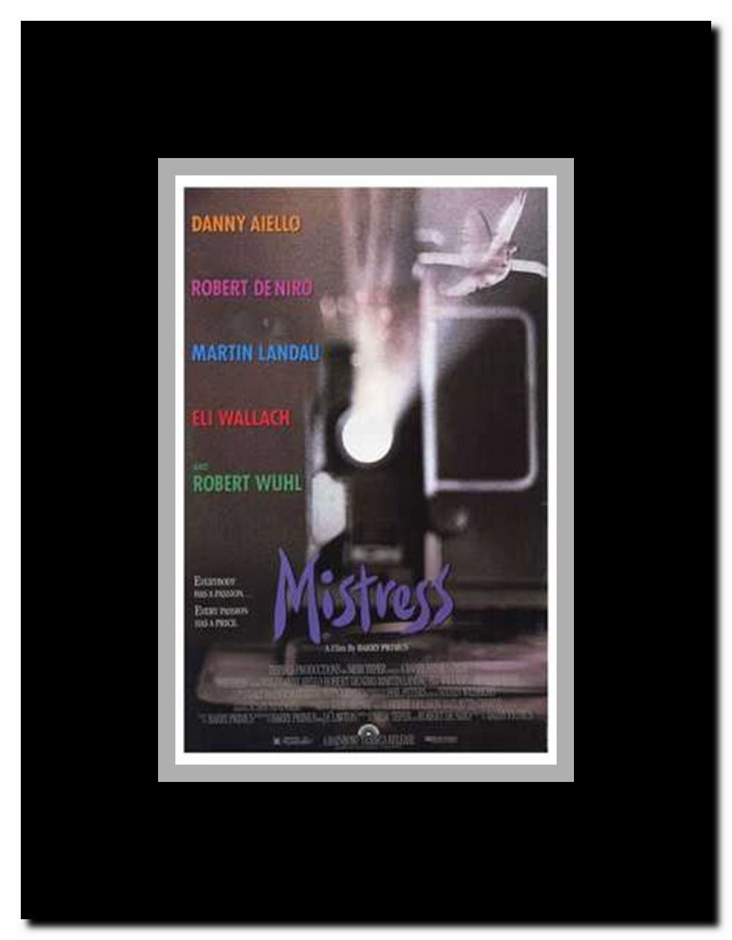 Mistress Framed Movie Poster