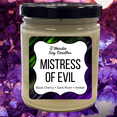 thumbnail image 1 of Mistress of Evil Soy Candle, 1 of 1
