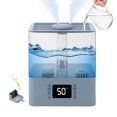 thumbnail image 1 of Mistvibe 6L Ultrasonic Cool Mist Humidifier for Bedroom Large Room, 3‑Level Mist, 360° Rotatable Nozzle, Quiet Humidifier for Home Office Nursery White, 1 of 8