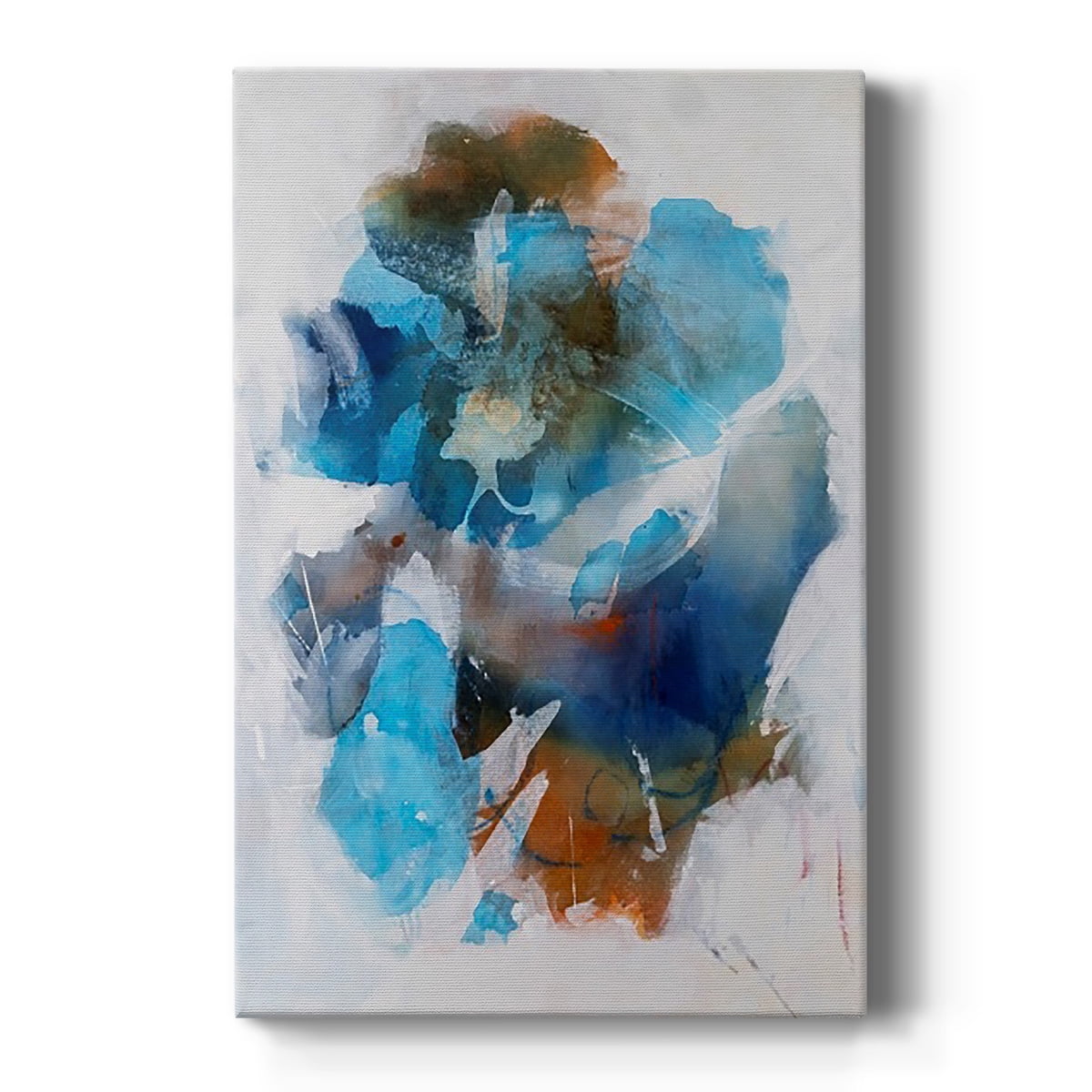 Misty Blue II Premium Gallery Wrapped Canvas - Ready to Hang