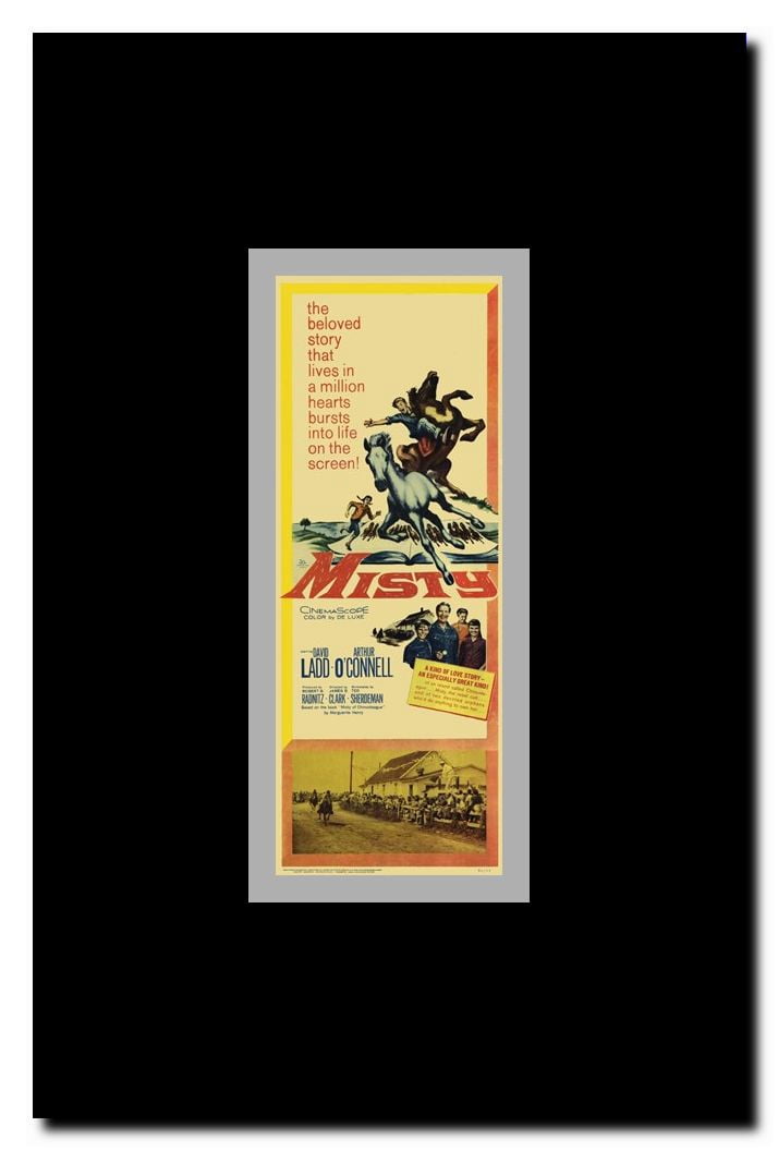 Misty Framed Movie Poster
