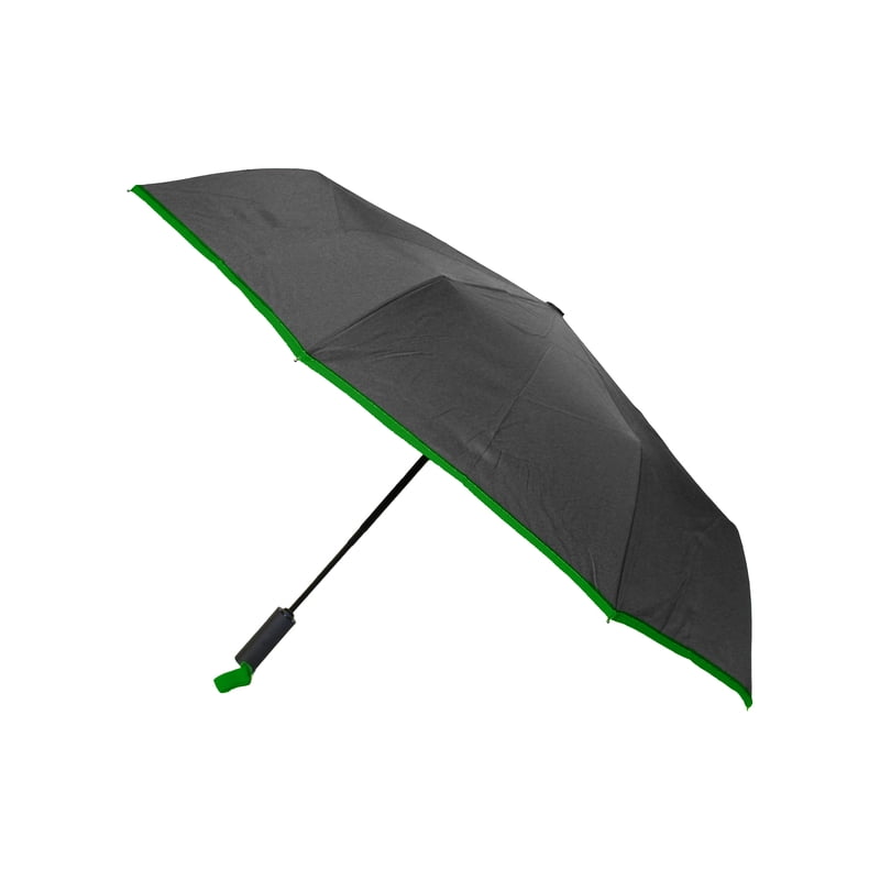 Misty Harbor 3-Sec Auto Open & Close Rain Umbrella Gray Green