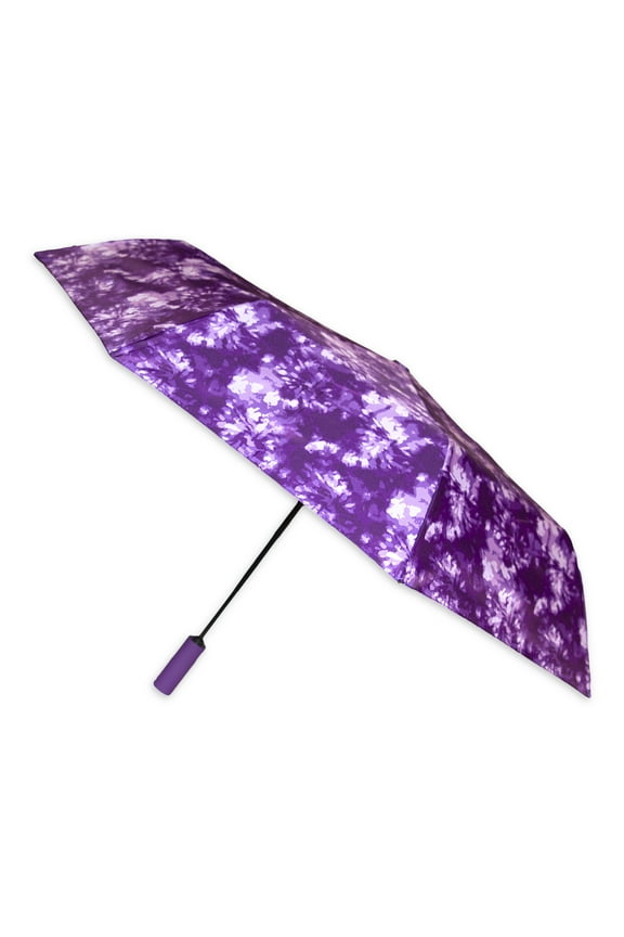 3-Sec Auto Open & Close Rain Umbrella Purple