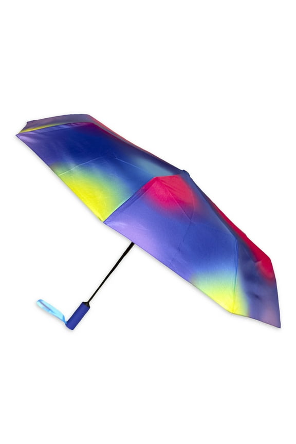 3-Sec Auto Open & Close Rain Umbrella Rainbow