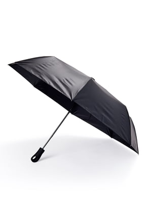 42" Automatic Open Rain Umbrella, Black