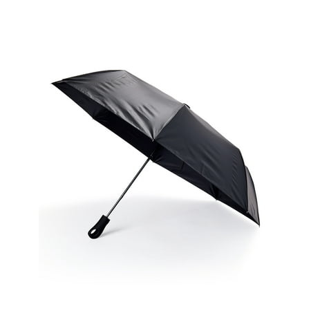 Misty Harbor 42" Automatic Open Rain Umbrella, Black