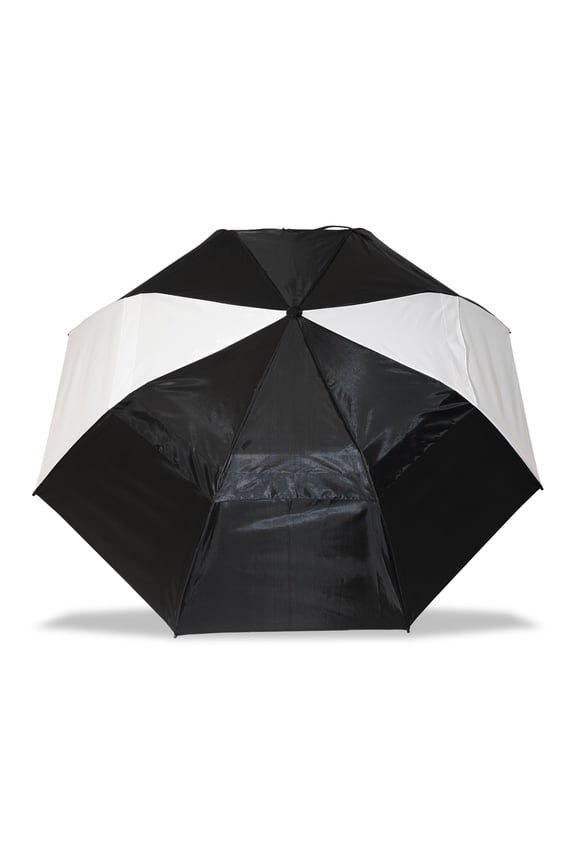 56 Inch Wind Resistant Vented Rain Umbrella, UPF 50+ Protection