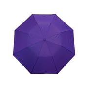 Misty Harbor Automatic Open Folding Rain Umbrella Purple