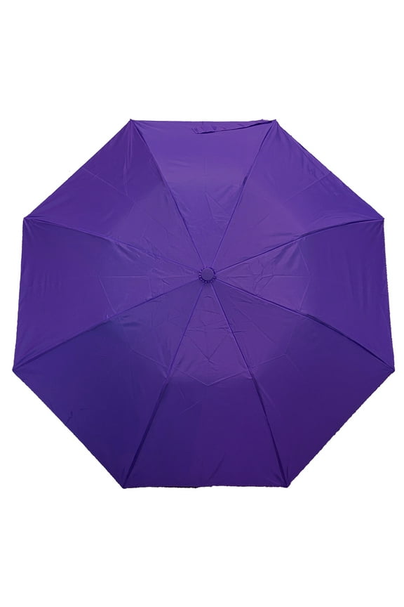 Automatic Open Folding Rain Umbrella Purple