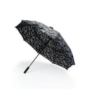 Misty Harbor Automatic Open Two Person Rain Umbrella Black Camo