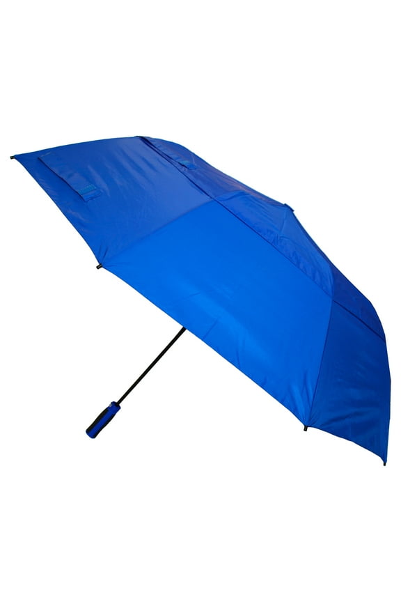 Automatic Open Two Person Rain Umbrella Blue