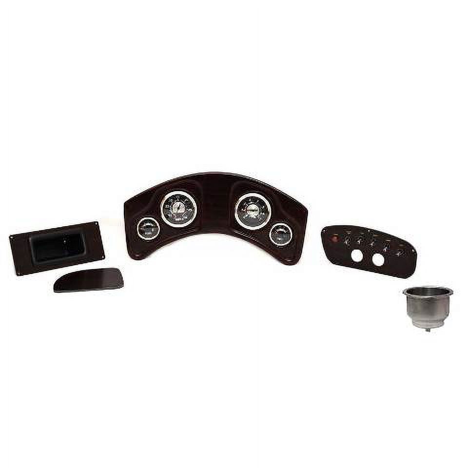 Misty Harbor Boat Dash Panel Kit 186617 Teleflex Woodgrain (5 PC