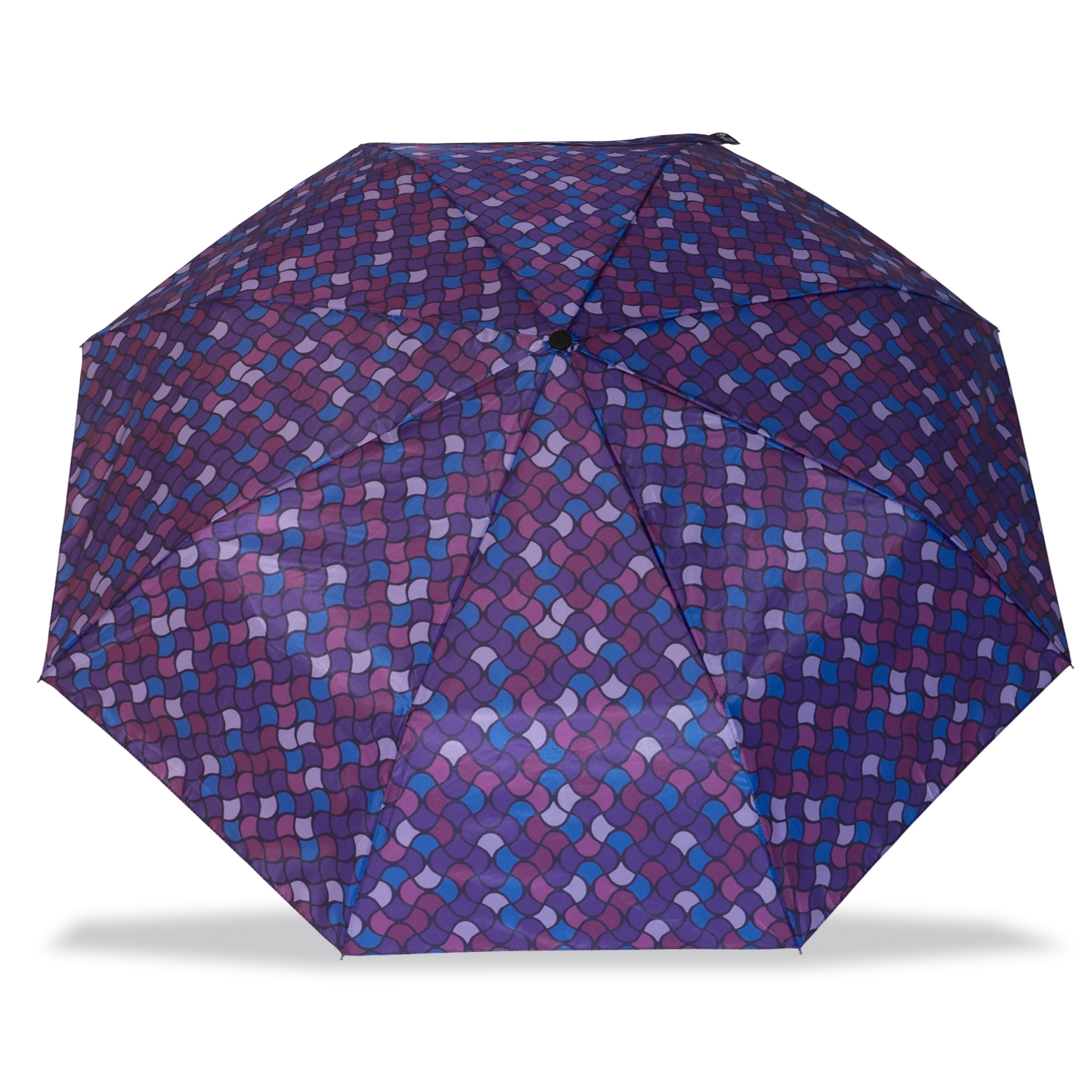 Misty Harbor Rain Umbrellas with AOC Carabiner Clip, Auto Open Auto Close, multi colored