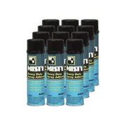 Misty Heavy-Duty Spray Adhesive - 12 oz (Case of 12) - 1002035 - Wide Pattern, Aerosol , For Temporary and Permanent Bonding on Leather, Cardboard, Most Plastics, and Cloth