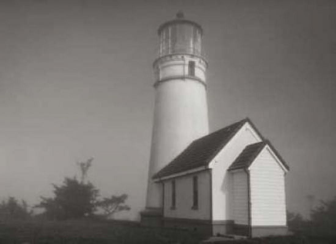 Misty Lighthouse III Canvas Art - Vitaly Geyman (18 x 24)