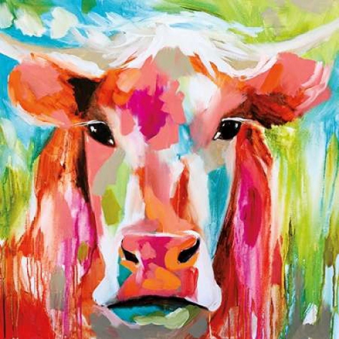 Misty Meadow Canvas Art - Amanda J Brooks (24 x 24)