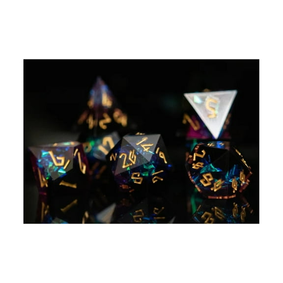 Misty Mountain Gaming Poly Set - Disenchanted Dice (7) New