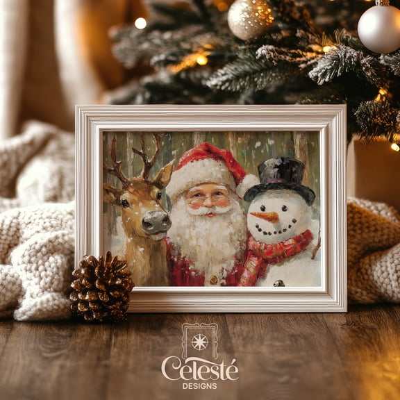 Misty Mountain Lake Print, Tranquil Forest Reflection Wall Art Home Decor #4959, 16x24 UNFRAMED