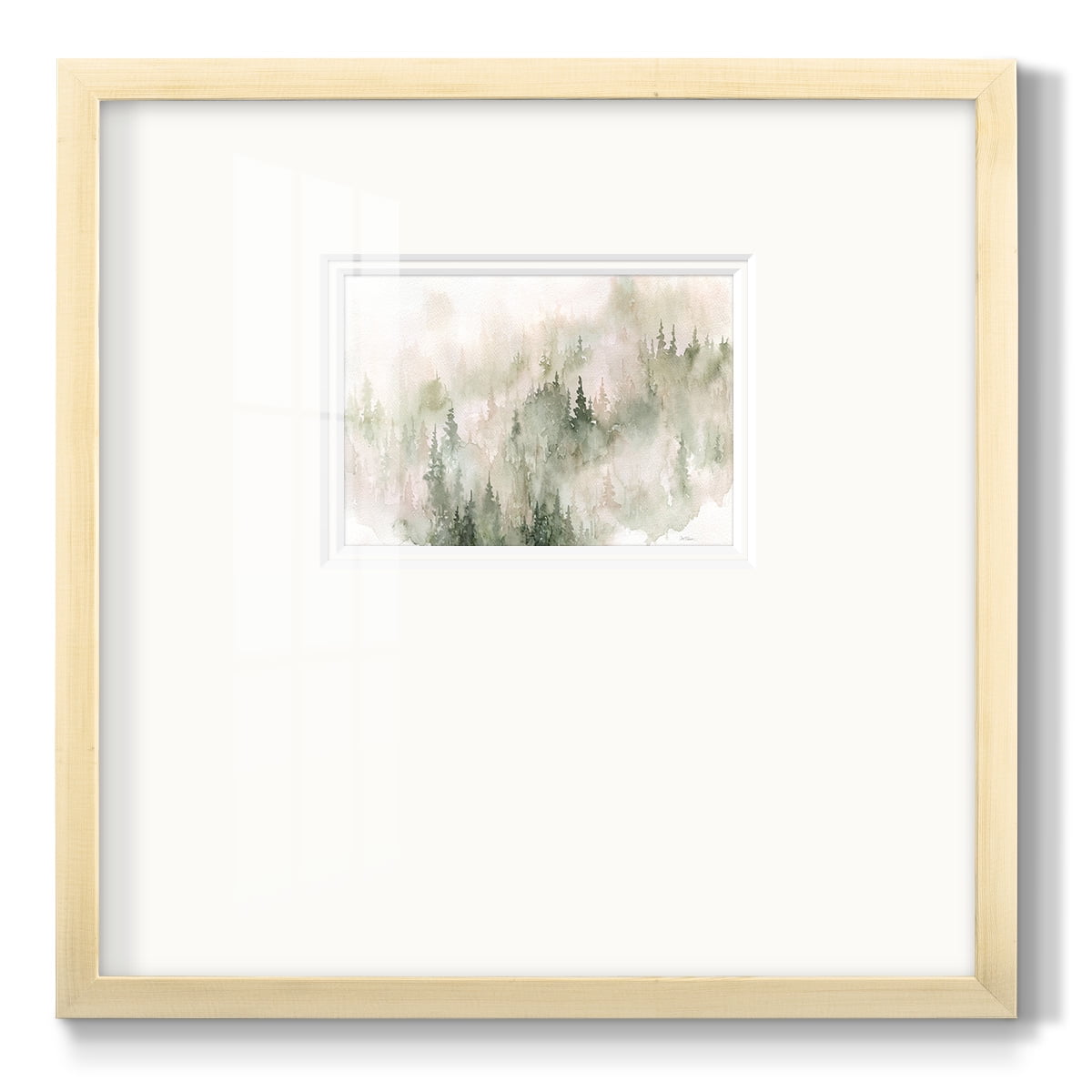 Misty Mountain SidesPremium Framed Print