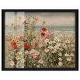 thumbnail image 1 of Misty Ocean Field II Shadowbox Print Western Wall Art by Art Remedy, Black Frame, 20 x 16, 1 of 7