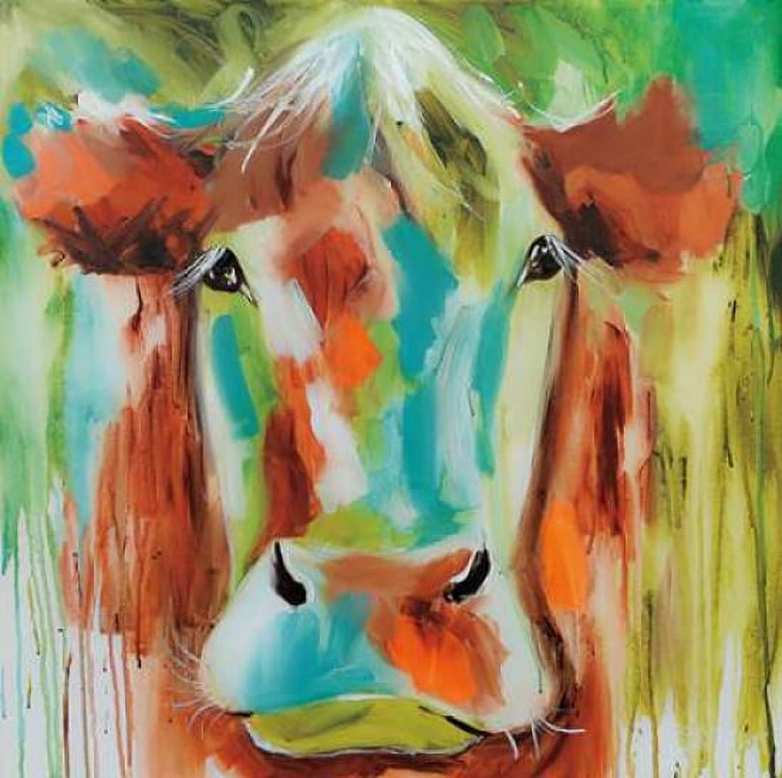 Misty Pasture Canvas Art - Amanda J Brooks (24 x 24)