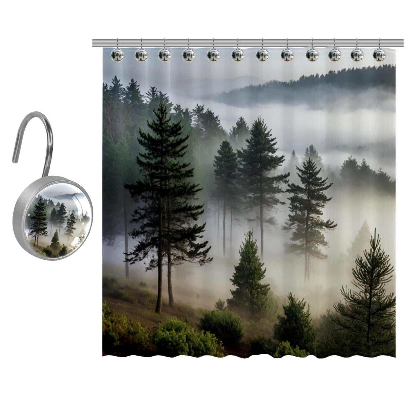 Forest Watcher Shower Curtain NCU0NTV906