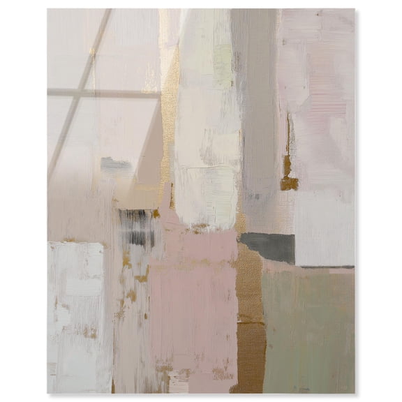 Misty Pink Dawn III Acrylic Print Neutral Boho Art by Art Remedy, Ready to Hang, 20 x 24