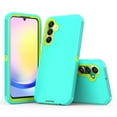 thumbnail image 1 of Misty for Samsung Galaxy A37 5G Case Military Grade Heavy Duty Protection 3 in 1 Shockproof Durable Detachable Samsung Galaxy A37 5G Phone - Green+Yellow, 1 of 6