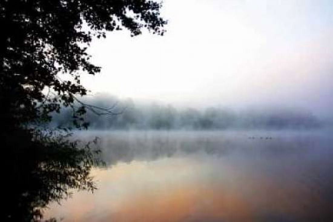 Misty Sunrise Canvas Art - Alan Hausenflock (12 x 18)