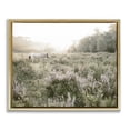 thumbnail image 1 of Stupell Industries Misty Sunset Horse Gold Framed Floater Canvas Wall Art, design by Leah Straatsma, 25 x 31, 1 of 9