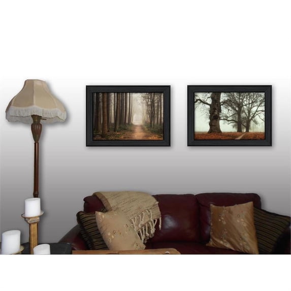 TrendyDecor4U Misty Trees Collection By Martin Podt Printed Wall Art V327-405
