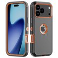 thumbnail image 1 of Misty for iPhone 18 Pro Case Military Grade Heavy Duty Protection 3 in 1 Shockproof Durable Detachable iPhone 18 Pro 6.3 inchPhone - Black, 1 of 5