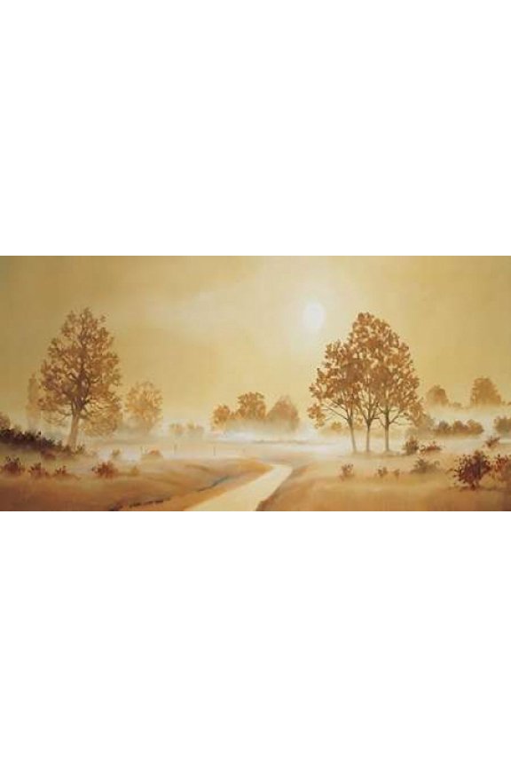 Misty landscape II Poster Print by Frans Nauts (24 x 48)
