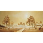 Misty landscape II Poster Print by Frans Nauts (24 x 48)