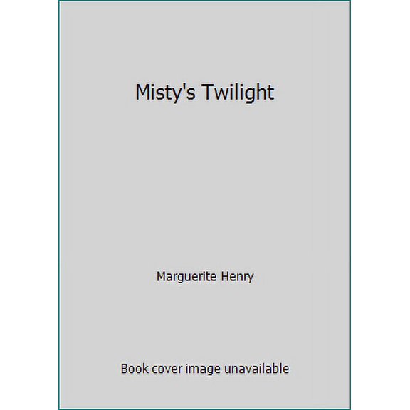 Pre-Owned Misty's Twilight (Paperback) 059046972X 9780590469722