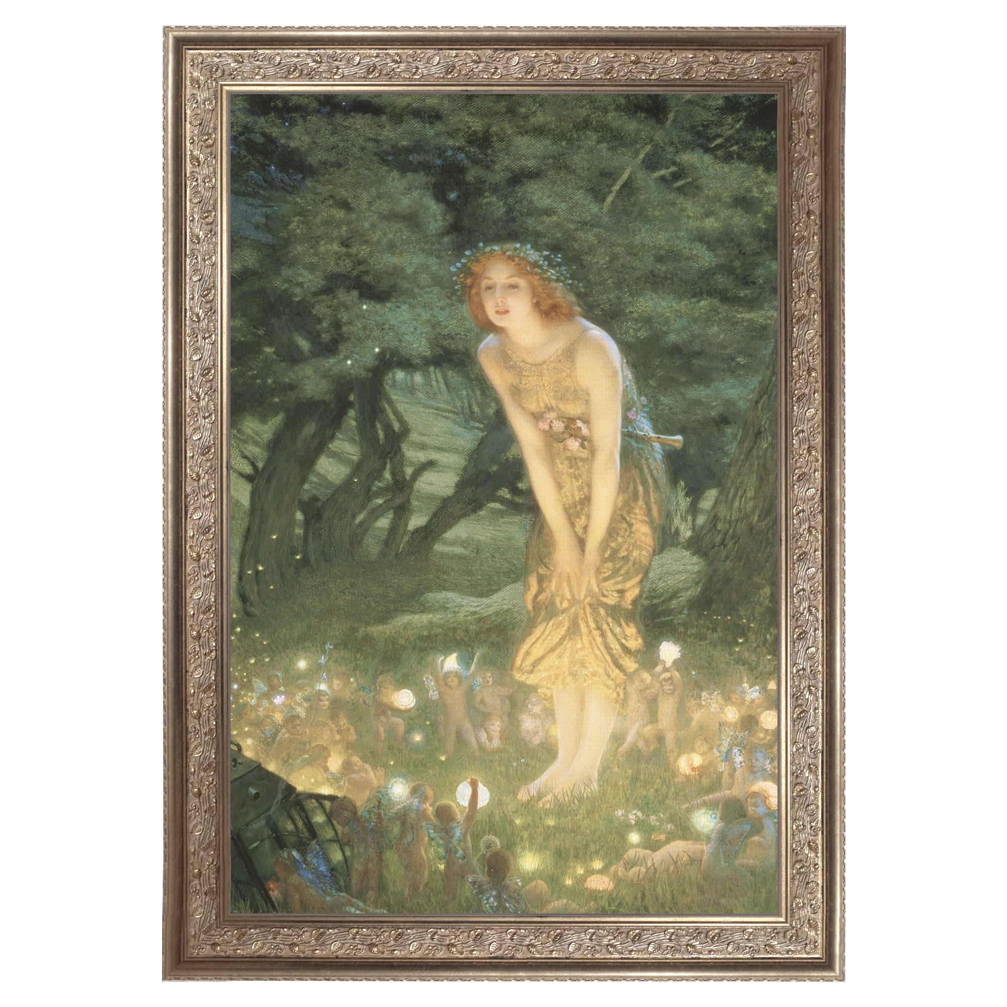 Misummer Eve Framed Canvas