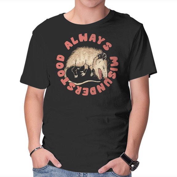 Misunderstood Possum Unisex T-Shirt Tee Sweatshirt Hoodie Tank Top