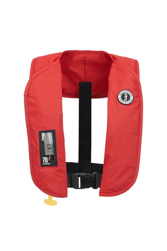 Mit 70 Auto Inflatable Pfd Red