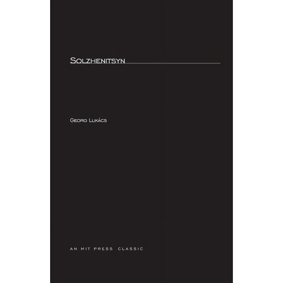 Mit Press Solzhenitsyn, (Paperback)