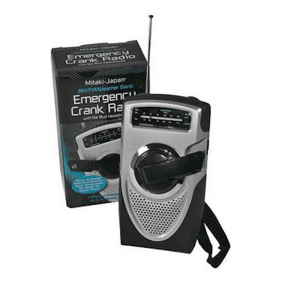 Mitaki-Japan ELCRANK Mitaki-Japan AM/FM/Weather Band Emergency Crank Radio