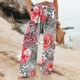 thumbnail image 1 of Mitankcoo Womens Casual Pants - Plus Size Casual High Waisted Printed Flowy Lounge Pants with Pocket Multi-color Pants Size 3XL, 1 of 4