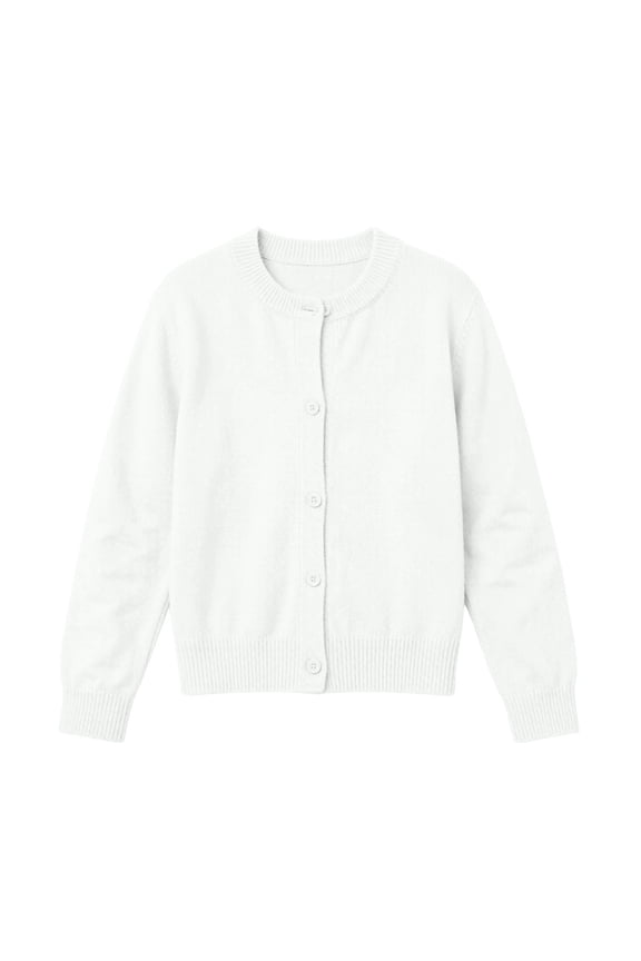 Cardigan Sweaters Fall for Girls Loose Long Sleeve Button Down T-Shirts Back to School Cloths 1-11Y
