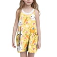 thumbnail image 1 of Mitankcoo Girls Easter Print Dresses Sleeveless Crew Neck Dress with Pockets for Summer Casual Wear, 1 of 6