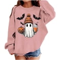 thumbnail image 1 of Mitankcoo Girls Halloween Print Sweatshirt Crew Neck Long Sleeve Pullover for Fall Casual Wear, 1 of 5