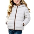 thumbnail image 1 of Mitankcoo Girls Lightweight Hooded Puffer Jacket Zip Up Warm Quilted Coat for Fall Winter 1-13Y, 1 of 8