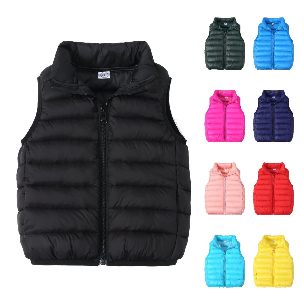 Baby Life Jackets 0-30 Lbs EFGYYF Boys Girls Lightweight Down Vest